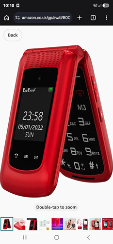 Gd380d red flip - gd380d, phone