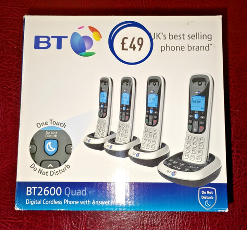 2600 cordless phones with - bt,