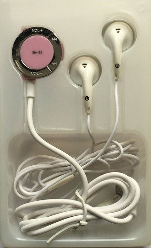 New pink ear phones - ear,