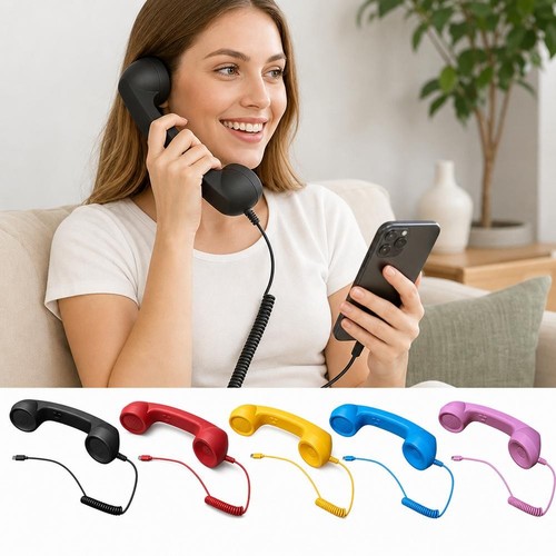 Retro telephone handset for - retro,