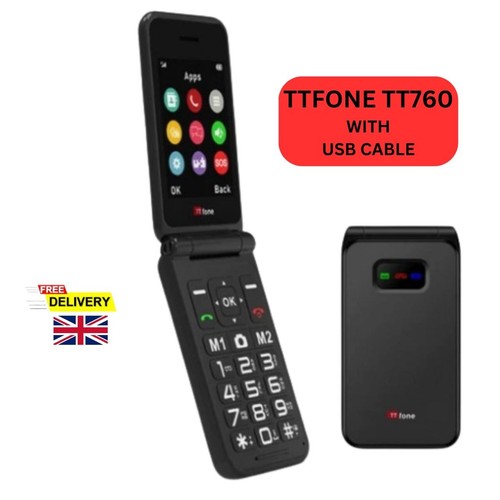 Ttfone tt760 black big - ttfone,