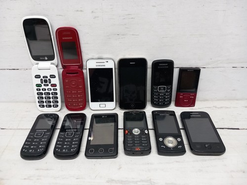 Joblot 12x mobile phones - of,