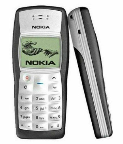 Nokia 1100 black blue - 1100-black,