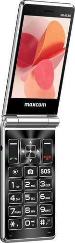 Maxcom flip phone with 2 - flip,